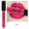 Rossetto 2021 Sexy Nero 1 pz Rossetto opaco Velluto impermeabile Stick labbra 18 colori Pigmenti Trucco Rossetti opachi Labbra di bellezza per Club 240313