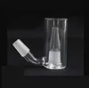 Neueste Glas Asche Catcher Adapter 45 Grad Rauchen Werkzeug Wasserpfeifen Wasser Bong Bubbler Rohr 14mm Größe Bohrinseln Stick Hand Filter Tipps Zubehör