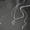 Pendentif Colliers Simple Glands Star Collier Doux Cool Collier Cou Cou Chaîne Clavicule Bijoux De Mode E0BE