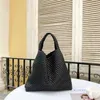 2024 hand woven vegetable basket leisure shopping tot big bag net red belt payment portable single shoulder bag