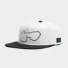 Haute qualité pas cher classique mode hip hop homme femme snapbacks 100% polyester blanc noir CS GL LAZER KUSH CAP287k