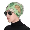 Berretti Cappelli a cuffia Cavia Uomo Donna Cappello sottile Modello Fiore Foglie Autunno Primavera Berretto caldo Street Skullies Berretti Berretti