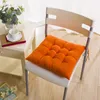 Pillow Solid Color Square Chair Comfortable Office Seat Pad Sofa Car Bedroom Soft Floor Mat Living Room Decoration