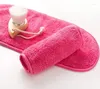 Towel 300pcs Microfiber Makeup Remover Reusable Facial Cloth Make Up Eraser Wipes No Need Cleansing Skin Care SN3526