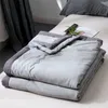 Zestawy kołdry letnia kołdra zmywalna bawełniana klimatyzacja kołdry miękkie cienkie kołdrę dziecięce koc dziecięcy na łóżku komfort tkaninowy YQ240313