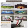 ArtSailing 5 Stuk canvas landschap golf zonsondergang boom oceaan schilderij HD foto's muur kunst Woondecoratie voor Woonkamer poster2121