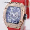Tourbillon Watch Machinery Watch RM Watch RM010 Series Watch Series 18K Rose Złot