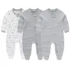 born Baby Boys Rompers Spring Clothes for Girls Long Sleeve Ropa Bebe Jumpsuit overalls Clothing Kids Outfits 240307