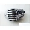 Microphones Top qualité Style Vintage 55Sh Ii Microphone dynamique micro Vocal 55Sh2 classique Microfone série Ii2208787 livraison directe Dh2Zh