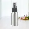 収納ボトル100 mlスプレーアルミニウムエッセンシャルオイルトラベル空の香水補充可能な霧