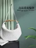 Bottegs Venets Jodie Bag 2024 New Fashion Sheepskin Woven Womens Bag Armpit Metal Sardine Handle Portable Shoulder 39cm with Original 1:1 Logo