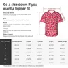 Men's Casual Shirts Fresh Lobsters Vacation Shirt Crawfish Hawaiian Men Trendy Blouses Short Sleeve Korean Fashion Pattern Tops