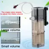 Pumps Aquarium Internal Filter Pump Sunsun Fish Tank Submersible Sponge Filter Air Compressor Water Flow Oxygen Increase Air Pump