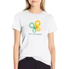 Women's Polos BWS Awareness T-shirt Vintage Clothes Animal Print Shirt For Girls Tops
