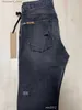 Jeans da uomo Designer Ksubi Early Spring Ksubi Uomo Casubi Jeans aderenti aderenti elastici a vita media junan L240313