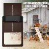 Tillbehör Automatisk kyckling Coop Door Light Sense Control Chicken House Dörr Praktisk Farm Chicken Duck Cures Gate Upgrade ABS