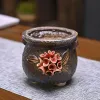 Planters Koreaanse vintage ręczniedeneed bloempot anieke keramische vetplant potten Tuinieren Decoratie Planter Bloempot Ornament