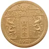 Poland 25 Gulden 1923 Gold Plated Copy Coin Brass Craft Ornaments replica coins home decoration accessories2375