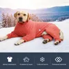 Dog Apparel Winter Pajamas Pet Clothes For Big Dogs Pyjama Puppy Jumpsuit Small Medium Large Sleeping Wear Warm Clothing Coat