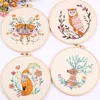 Outras artes e artesanato Bordado criativo DIY Pacote de material Iniciante Kit de produtos semi-acabados Animais Borboleta Cross Stitch241I