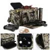 Packs Tactical Gun Range Bag Shooting Duffle -Taschen für Pistolen Pistolen mit abschließbarem Reißverschluss und schweren Antiskid -Füßen (Tarnung)
