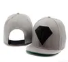 Дизайнерские новые модные кепки Snapback Шляпы Diamond Snapbacks Дизайнерская шляпа Мужчины Женщины Бейсболка Snap Back Черная 2305957 UAV8 CXPZ