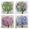 4 Sets 5D DIY Special Shaped Full Art Different Shape 4 Seasons Diamond Drawing Tree Cross Stitch Point Drill Painting1845