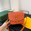 Sac de créateur de luxe pour femmes de mode rétro chaude classique Y lettre imprimée sac de messager à rabat d'épaule réglable sac de selle à bandoulière à une épaule sans boîte