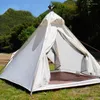 Namioty i schroniska wyposażenie piramidowe domy turystyczne zaopatrzenia w imprezę przetrwania akcesoria rodzinne refugios de acampada meble ogrodowe