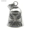 Pendant Necklaces Motorcycles Bell Pendant 316L Stainless Steel Biker Style Eagle Rider NecklaceL242313