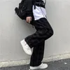 Mannen Broek Lente Casual Plaid Mannen Wijde Pijpen Vintage BF Paar Rechte Pantalones Streetwear Harajuku Dweilen Oversize S-3XL