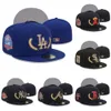 Установленная шляпа Mens Designer Baseball Hats Black Color Letter Letter Baseball Hats Вышивая плоская закрытая шапочка с гибкой вязаной крышкой с оригинальной тегом 7-8