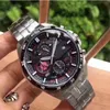 classic fashion Designer Stainless Steel Quartz Wristwatch EFR556 movement watches With Box219N