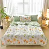 Comforters sätter quiltad sängöverdrag för sommarblomma tryckt lapptäcke för sängar singel/drottning/kungstorlek filt sommarkomforte/täcke yq240313