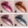 Lipstick Pudaier Glitter Liquid Lipstick Brand Makeup Waterproof / Water-Resistant Christmas Makeup Cosmetic Gift for Women Hot Selling 240313