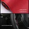 Steering Wheel Covers 15 Inch/38 Cm Soft Fiber Leather Car Cover Anti-slip Steering-Wheel Braid Stitch On Wrap With Needle Thread