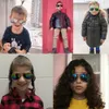 Brand Child Sunglasses Mirror Glasses Metal Pilot For Girl Boy Kids Girls Children Frame Goggles 240226