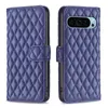 Checkered Grain Leather Wallet Cases For Google PIXEL 9 9pro One Plus 12 pro Xiaomi 14 Pro Redmi 13C K70 K70E Note 13 Diamond ID Credit Card Slot Flip Cover Holder Pouch