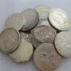 20 peças lote russo 1718-1799 moedas diferentes 1 rublo fabricação banhado a prata acessórios para casa moedas de prata267g