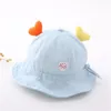 Baby Fisherman Hat Spring i jesień cienki regulowany dziewczynka księżniczka czapka czysta bawełna chłopcy słone