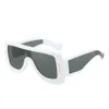 Новые квадратные мужские очки в большой оправе 2024, уличные велосипедные очки Y2k, декоративные солнцезащитные очки