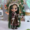 Icy DBS Blyth Doll 16 Joint 30cm Handmålad Set Tan Skin BJD Toy Fashion Gift 240311