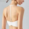 Desginer Bras Lululemmon Même Débardeur De Sport Fil Beauté Dos T-back Cou Suspendu Col en U Pilates 24SS