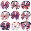 30st Pet Dog Bowties Red White Blue Pet Dog Ribbon BLID CALL för 4 juli slipsar Grooming Products Cat Bow Tie293f