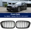 Front Bumper Kidney Grill Double Slat Racing Sport Grille Fit For BMW F20 F21 LCI 120I 1Series 2015 Biltillbehör3268910