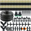 Kits 1050M Garden 4/7mm Hose Automatic Drip Watering Irrigation Kit System 1/4'' Brass Mist Nozzles for Lawn Potted Plant Greenhouse