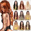 Synthetic Wigs Synthetic Lace Front Wig 28 Lace Part Wig Long wavy High Density Natural Hair Wigs For Women Cosplay Lace Frontal Wig ldd240313