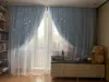Cortinas nórdicas estrela ins princesa cortina de vento estrelas cortinas blackout para sala de estar quarto meninas crianças decoração de janela de bebê