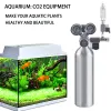 Equipment Fish tank CO2 cylinder Aquarium aluminum alloy highpressure aluminum cylinder 0.61L CO2 explosionproof oxygen filled cylinder