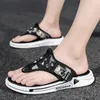 Slippers CYYTL Mens Flip-Flops Casual Platform 2024 Summer Sandals Leather Sport Male Shoe Outdoor Beach Slides Luxury Fisherman